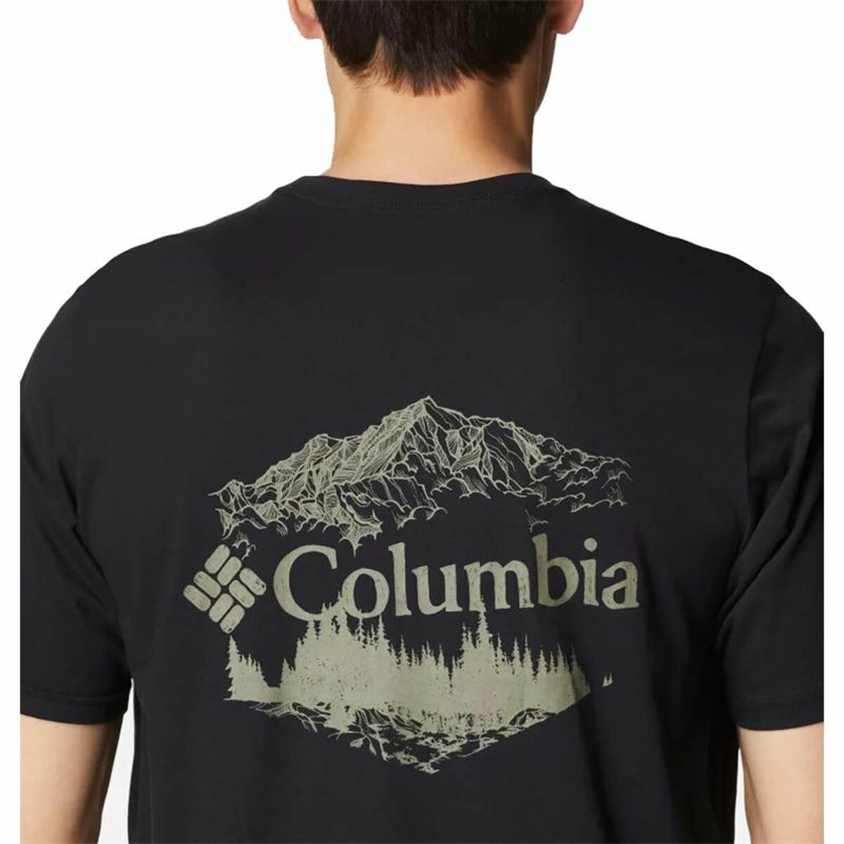 T-Shirt Columbia Rockaway River™ Berg Schwarz