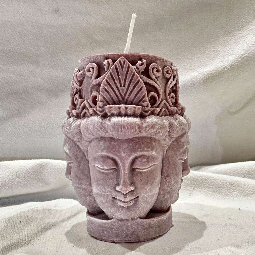 Handgefertigte Buddha Kerze
