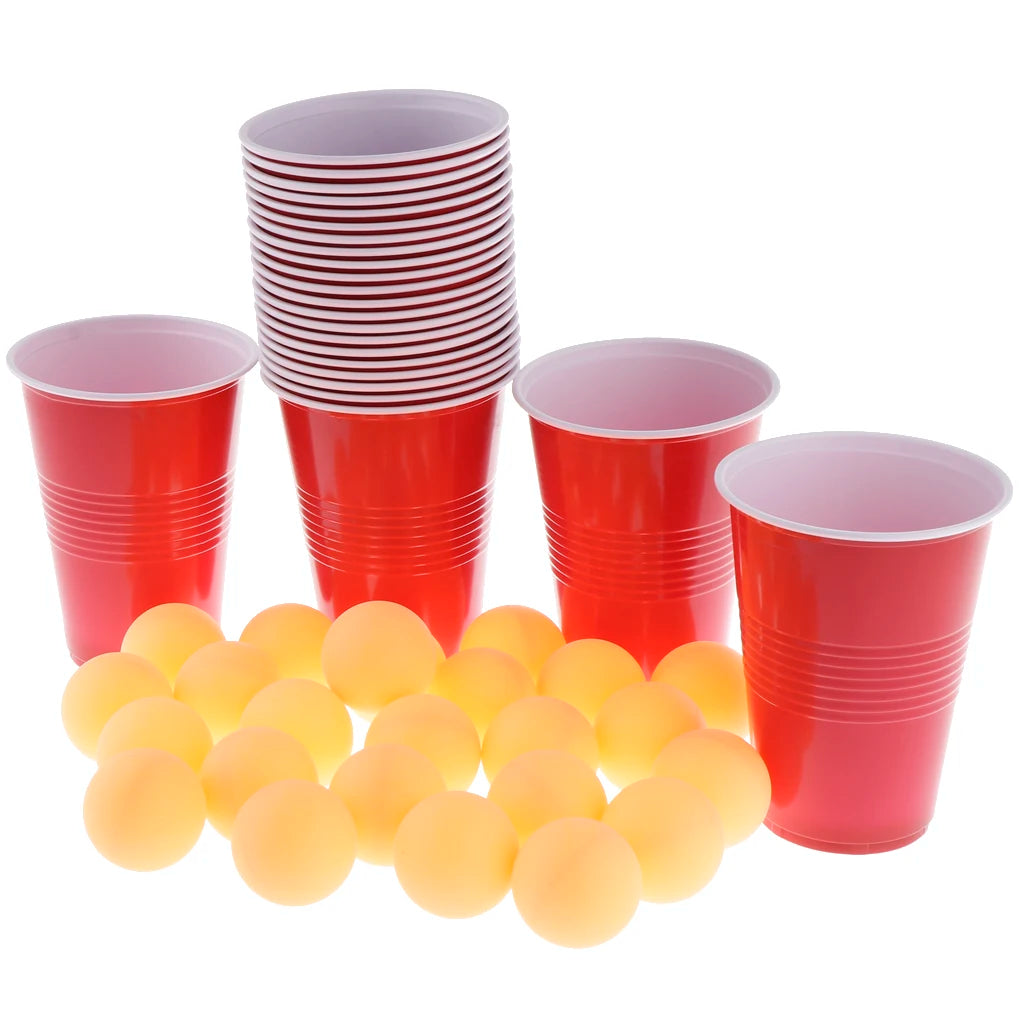 Beer Pong Becher Set