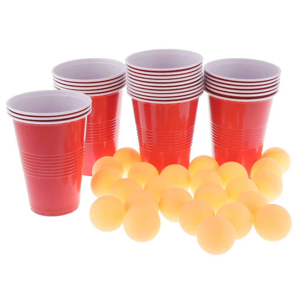 Beer Pong Becher Set