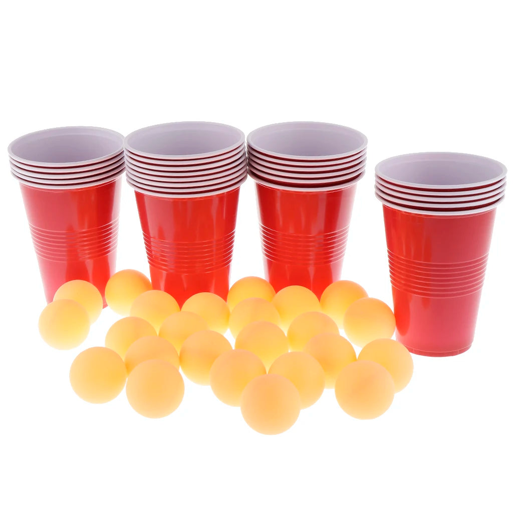 Beer Pong Becher Set