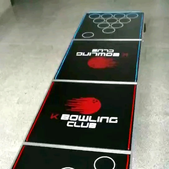 LED Profi Beer Pong Tisch mit CUSTOM PRINT